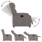 vidaXL Relaxsessel Taupe Stoff vidaXL Relaxsessel Taupe Stoff
