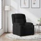 vidaXL Relaxsessel Schwarz Stoff vidaXL Relaxsessel Schwarz Stoff