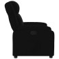 vidaXL Relaxsessel Schwarz Stoff vidaXL Relaxsessel Schwarz Stoff