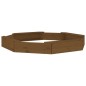 vidaXL Sandkasten mit Sitzen Honigbraun Achteck Massivholz Kiefer vidaXL Sandkasten mit Sitzen Honigbraun Achteck Massivholz Kiefer