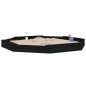vidaXL Sandkasten mit Sitzen Schwarz Achteck Massivholz Kiefer vidaXL Sandkasten mit Sitzen Schwarz Achteck Massivholz Kiefer