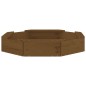 vidaXL Sandkasten mit Sitzen Honigbraun Achteck Massivholz Kiefer vidaXL Sandkasten mit Sitzen Honigbraun Achteck Massivholz Kiefer