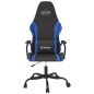 vidaXL Gaming-Stuhl mit Massagefunktion Schwarz und Blau Kunstleder vidaXL Gaming-Stuhl mit Massagefunktion Schwarz und Blau Kunstleder