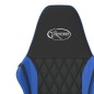 vidaXL Gaming-Stuhl mit Massagefunktion Schwarz und Blau Kunstleder vidaXL Gaming-Stuhl mit Massagefunktion Schwarz und Blau Kunstleder