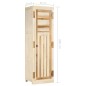 vidaXL Kleiderschrank Massivholz Mango 60x50x200 cm vidaXL Kleiderschrank Massivholz Mango 60x50x200 cm