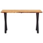 vidaXL Esstisch 140x80x75 cm Massivholz Eiche vidaXL Esstisch 140x80x75 cm Massivholz Eiche