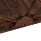 vidaXL Gartenbrücke mit Rad-Design 99x50x38 cm Massivholz Tanne vidaXL Gartenbrücke mit Rad-Design 99x50x38 cm Massivholz Tanne