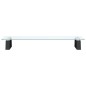 vidaXL Monitorständer Schwarz 60x20x8 cm Hartglas und Metall vidaXL Monitorständer Schwarz 60x20x8 cm Hartglas und Metall