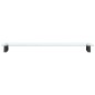 vidaXL Monitorständer Schwarz 100x20x8 cm Hartglas und Metall vidaXL Monitorständer Schwarz 100x20x8 cm Hartglas und Metall
