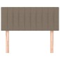 vidaXL Kopfteil Taupe 100x5x78/88 cm Stoff