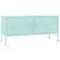 vidaXL TV-Schrank Minzgrün 105x35x50 cm Stahl vidaXL TV-Schrank Minzgrün 105x35x50 cm Stahl