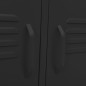 vidaXL TV-Schrank Schwarz 105x35x50 cm Stahl vidaXL TV-Schrank Schwarz 105x35x50 cm Stahl
