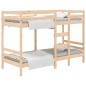 vidaXL Etagenbett 80x200 cm Massivholz Kiefer vidaXL Etagenbett 80x200 cm Massivholz Kiefer