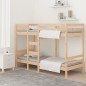 vidaXL Etagenbett 80x200 cm Massivholz Kiefer vidaXL Etagenbett 80x200 cm Massivholz Kiefer