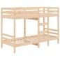 vidaXL Etagenbett 80x200 cm Massivholz Kiefer vidaXL Etagenbett 80x200 cm Massivholz Kiefer