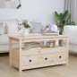 vidaXL Couchtisch 102x49x55 cm Massivholz Kiefer vidaXL Couchtisch 102x49x55 cm Massivholz Kiefer
