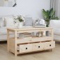 vidaXL Couchtisch 102x49x55 cm Massivholz Kiefer vidaXL Couchtisch 102x49x55 cm Massivholz Kiefer