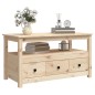vidaXL Couchtisch 102x49x55 cm Massivholz Kiefer vidaXL Couchtisch 102x49x55 cm Massivholz Kiefer