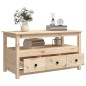 vidaXL Couchtisch 102x49x55 cm Massivholz Kiefer vidaXL Couchtisch 102x49x55 cm Massivholz Kiefer