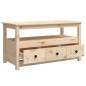 vidaXL Couchtisch 102x49x55 cm Massivholz Kiefer vidaXL Couchtisch 102x49x55 cm Massivholz Kiefer