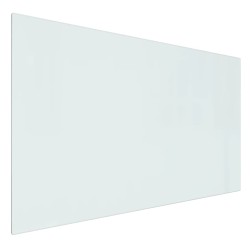 vidaXL Kaminofen Glasplatte Rechteckig 100x60 cm