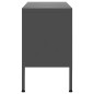 vidaXL TV-Schrank Anthrazit 105x35x50 cm Stahl    