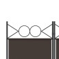 vidaXL 3-tlg. Paravent Braun 120x200 cm Stoff vidaXL 3-tlg. Paravent Braun 120x200 cm Stoff