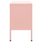 vidaXL TV-Schrank Rosa 105x35x50 cm Stahl vidaXL TV-Schrank Rosa 105x35x50 cm Stahl