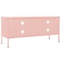 vidaXL TV-Schrank Rosa 105x35x50 cm Stahl vidaXL TV-Schrank Rosa 105x35x50 cm Stahl