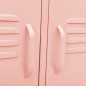 vidaXL TV-Schrank Rosa 105x35x50 cm Stahl vidaXL TV-Schrank Rosa 105x35x50 cm Stahl