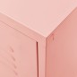 vidaXL TV-Schrank Rosa 105x35x50 cm Stahl vidaXL TV-Schrank Rosa 105x35x50 cm Stahl