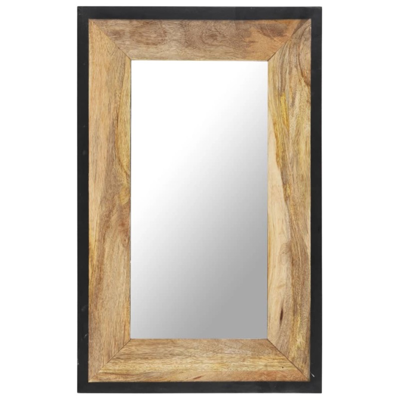 vidaXL Spiegel 80x50 cm Mango Massivholz vidaXL Spiegel 80x50 cm Mango Massivholz