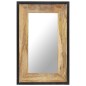 vidaXL Spiegel 80x50 cm Mango Massivholz vidaXL Spiegel 80x50 cm Mango Massivholz