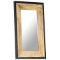 vidaXL Spiegel 80x50 cm Mango Massivholz vidaXL Spiegel 80x50 cm Mango Massivholz