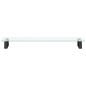 vidaXL Monitorständer Schwarz 80x20x8 cm Hartglas und Metall vidaXL Monitorständer Schwarz 80x20x8 cm Hartglas und Metall
