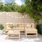vidaXL 5-tlg. Garten-Lounge-Set Massivholz Kiefer vidaXL 5-tlg. Garten-Lounge-Set Massivholz Kiefer