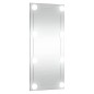 vidaXL Wandspiegel mit LED-Leuchten 30x80 cm Glas Rechteckig vidaXL Wandspiegel mit LED-Leuchten 30x80 cm Glas Rechteckig