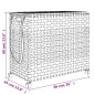 vidaXL Wäschekorb mit Rollen Dunkelbraun 66x35x60 cm Rattan vidaXL Wäschekorb mit Rollen Dunkelbraun 66x35x60 cm Rattan
