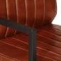 vidaXL Sessel Braun Echtleder vidaXL Sessel Braun Echtleder