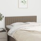 vidaXL Kopfteile 2 Stk. Taupe 72x5x78/88 cm Stoff vidaXL Kopfteile 2 Stk. Taupe 72x5x78/88 cm Stoff