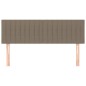 vidaXL Kopfteile 2 Stk. Taupe 72x5x78/88 cm Stoff vidaXL Kopfteile 2 Stk. Taupe 72x5x78/88 cm Stoff