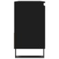 vidaXL Badschrank Schwarz 65x33x60 cm Holzwerkstoff vidaXL Badschrank Schwarz 65x33x60 cm Holzwerkstoff