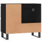 vidaXL Badschrank Schwarz 65x33x60 cm Holzwerkstoff vidaXL Badschrank Schwarz 65x33x60 cm Holzwerkstoff