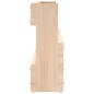 vidaXL Wand-Schuhregale 2 Stk. 110x9x23 cm Massivholz Kiefer vidaXL Wand-Schuhregale 2 Stk. 110x9x23 cm Massivholz Kiefer