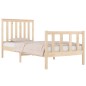 vidaXL Massivholzbett Kiefer 75x190 cm vidaXL Massivholzbett Kiefer 75x190 cm