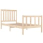 vidaXL Massivholzbett Kiefer 75x190 cm vidaXL Massivholzbett Kiefer 75x190 cm