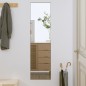 vidaXL Wandspiegel 30x100 cm Glas Rechteckig vidaXL Wandspiegel 30x100 cm Glas Rechteckig