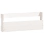 vidaXL Wand-Schuhregale 2 Stk. Weiß 59x9x23 cm Massivholz Kiefer vidaXL Wand-Schuhregale 2 Stk. Weiß 59x9x23 cm Massivholz Kiefer