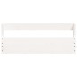 vidaXL Wand-Schuhregale 2 Stk. Weiß 59x9x23 cm Massivholz Kiefer vidaXL Wand-Schuhregale 2 Stk. Weiß 59x9x23 cm Massivholz Kiefer