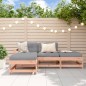 vidaXL 4-tlg. Garten-Lounge-Set Massivholz Douglasie vidaXL 4-tlg. Garten-Lounge-Set Massivholz Douglasie